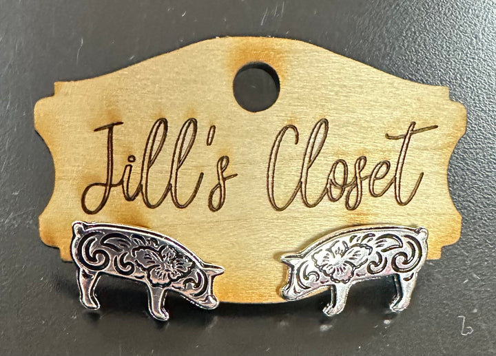 Show Farm Animal Earrings