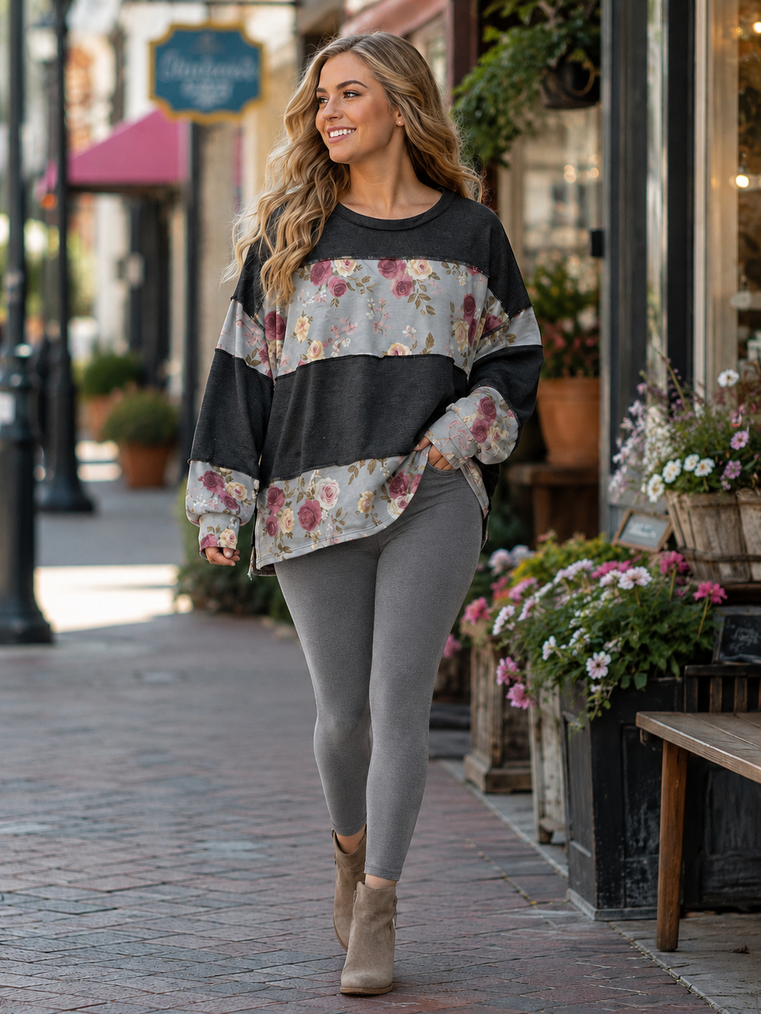 Ring Around the Roses Top