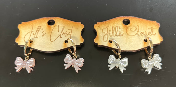 Sweet Bow Hoop earrings