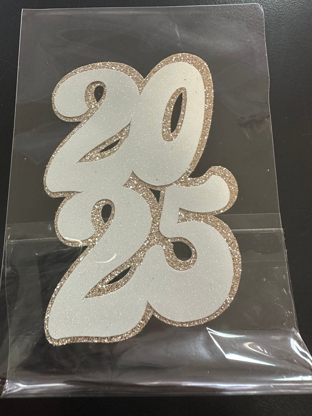 Homecoming Glitter Date Diecut