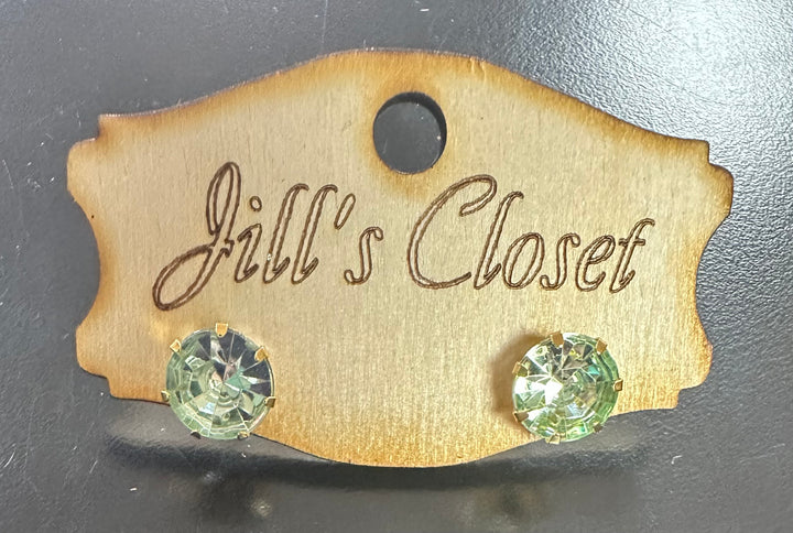 Crystal Stud Earrings