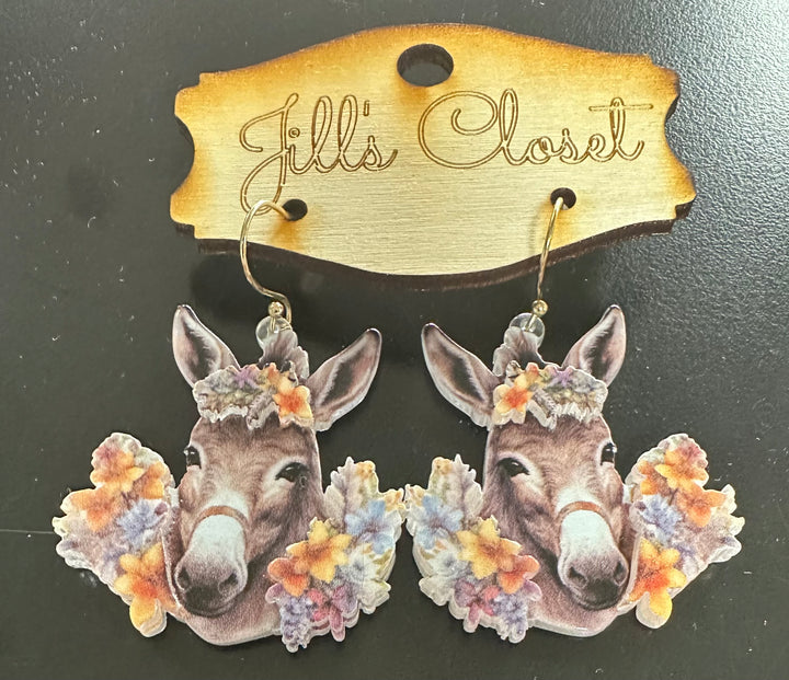 Country Floral Earrings