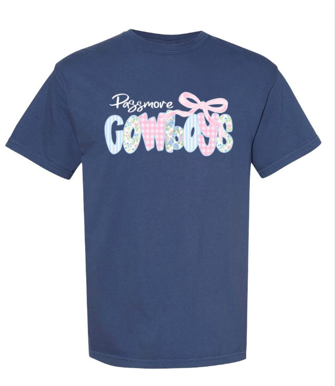 Fancy Floral School Spirit Tee
