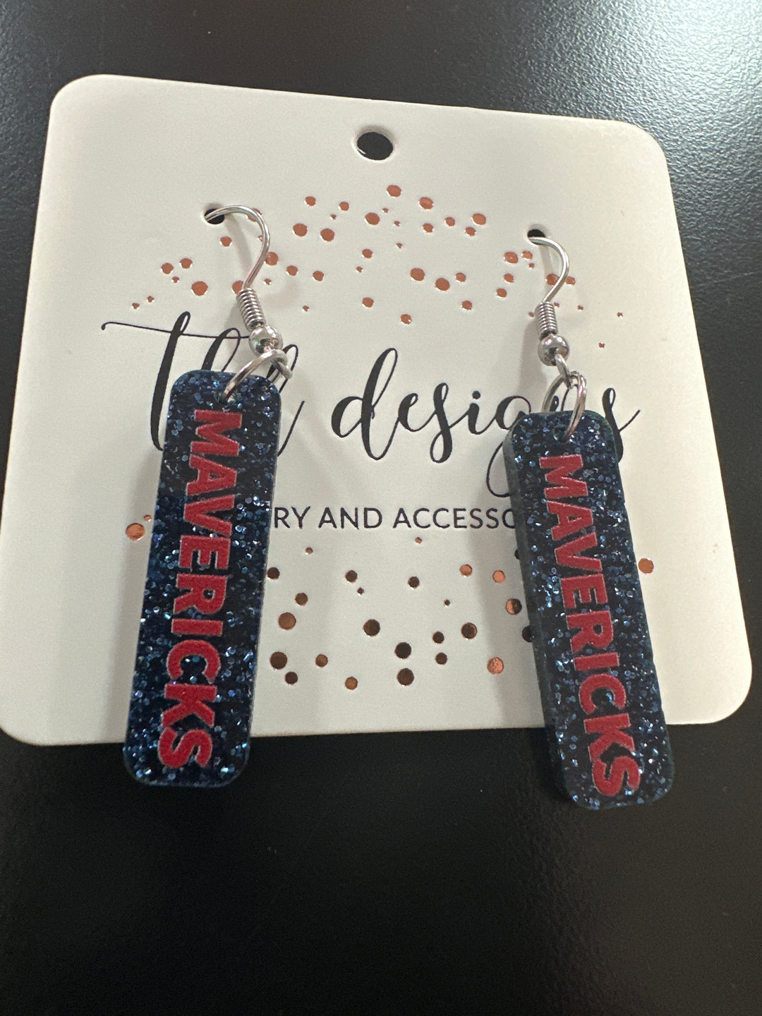 Game Day Sticks School Earrings