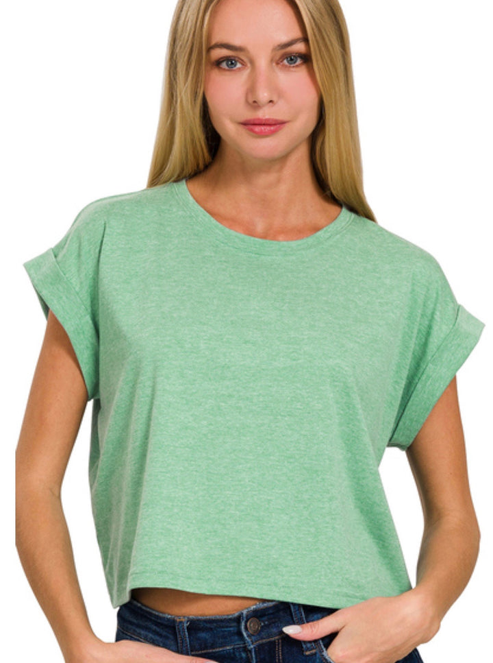 Meg’s Cropped Tee