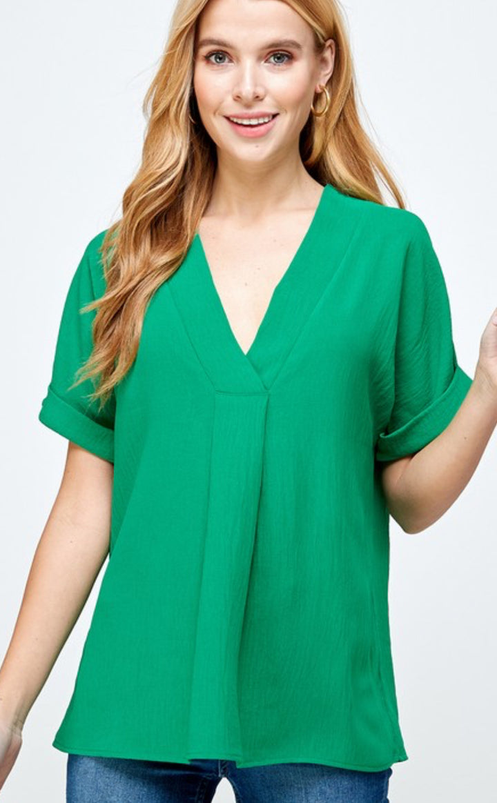 Another V-Neck Blouse