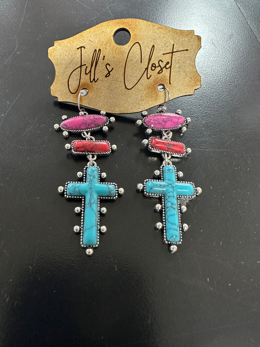 Ruth’s Cross Necklace or Earrings