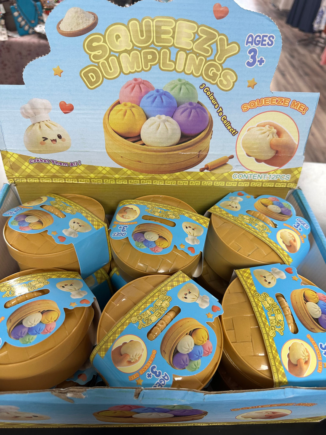 Squeezy Dumplings Sensory Toy
