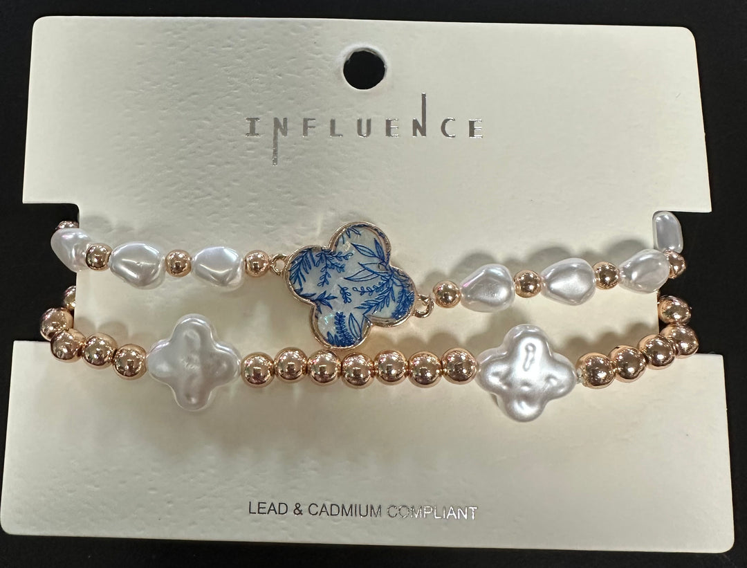 China Trade Earrings or Bracelets
