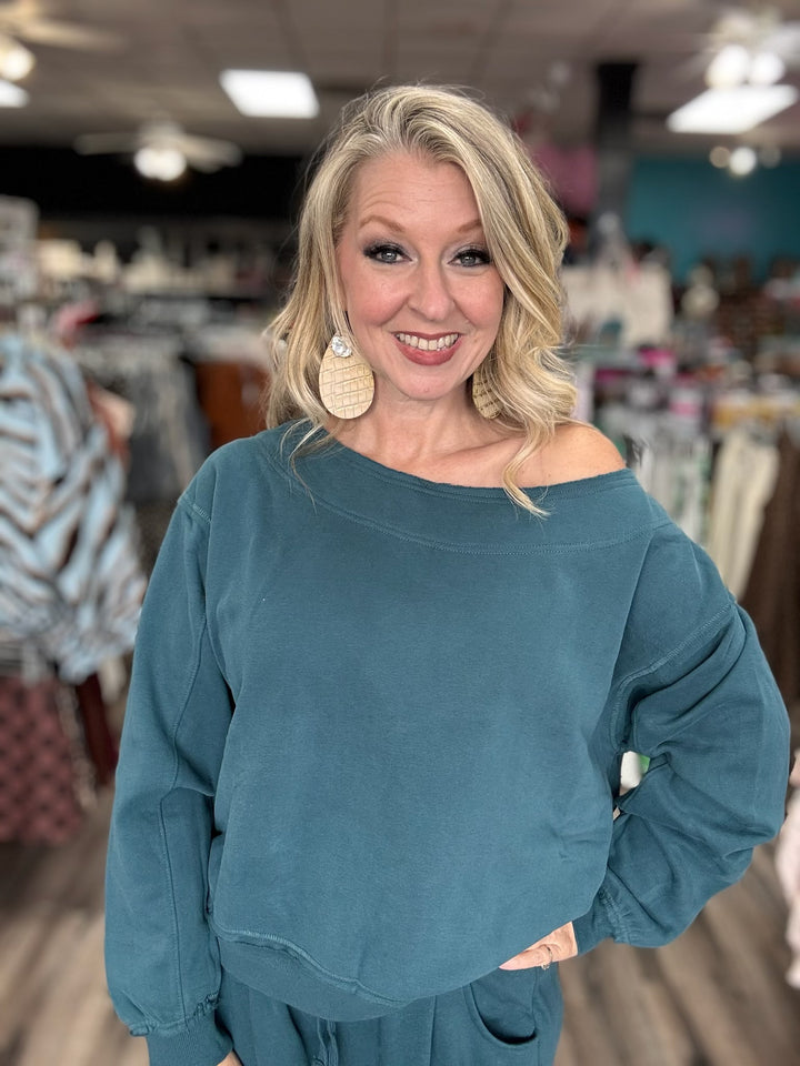 Liz’s Barrel Pants Knit 2 Pc Set