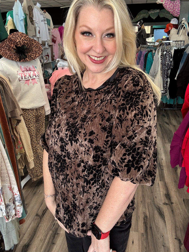 Chocolate Brown Top