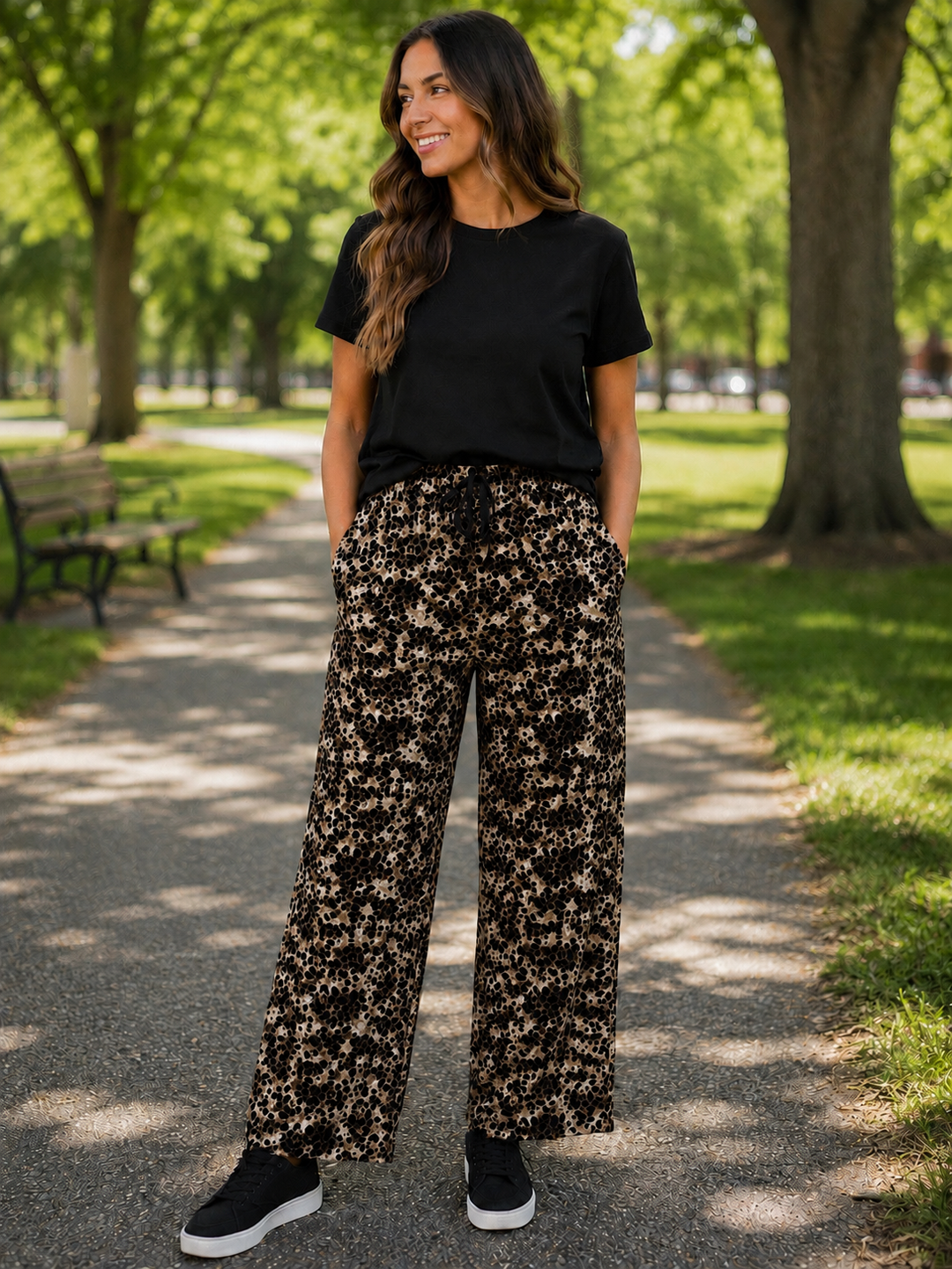 Rhonda’s Leopard Print Pants