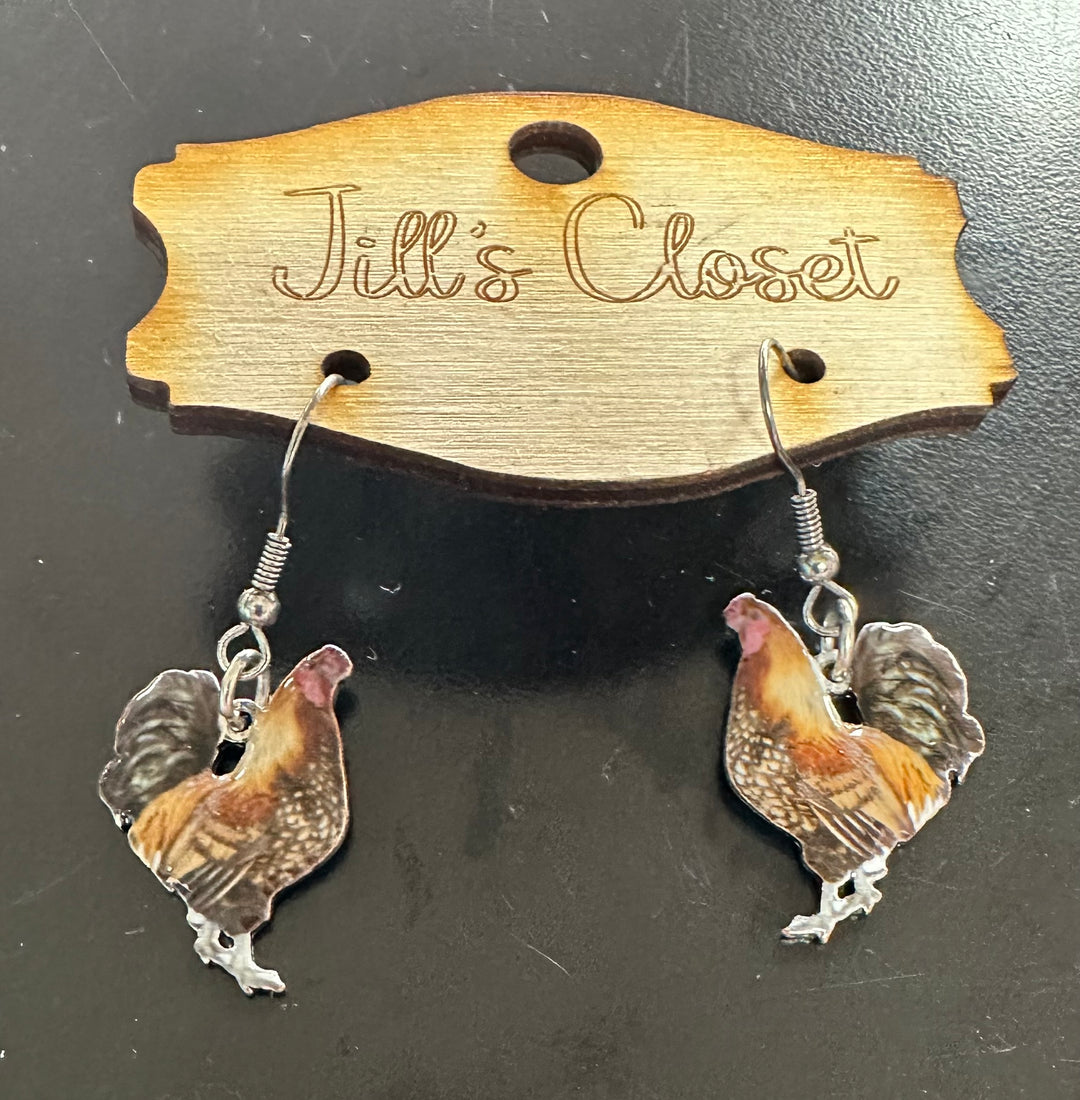 Show Farm Animal Earrings