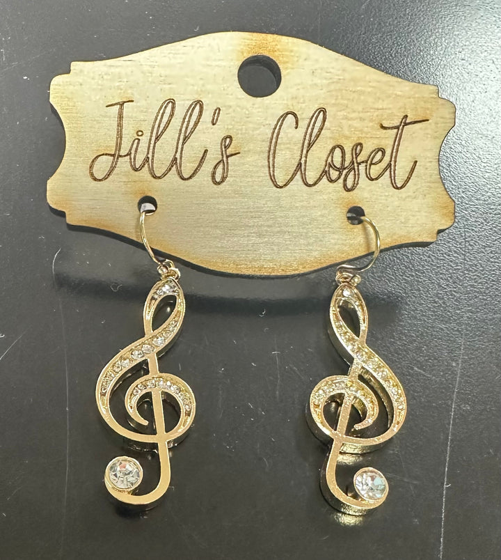 Musical Note Earrings