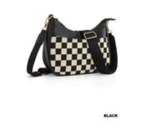 Checkered Shoulder Bag