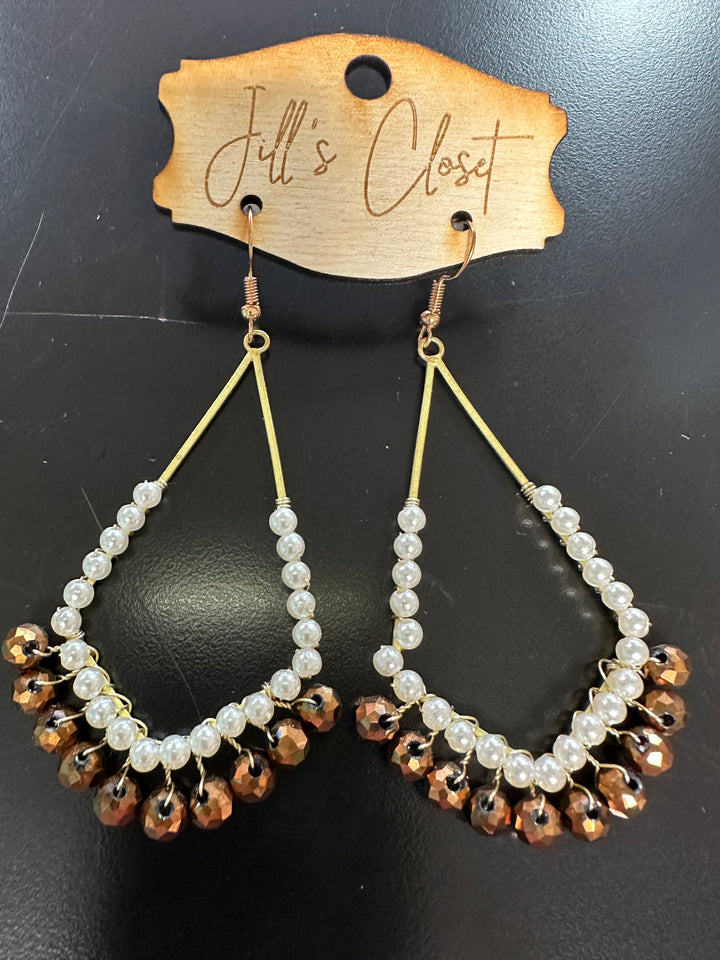 Pearl & Bead Earrings