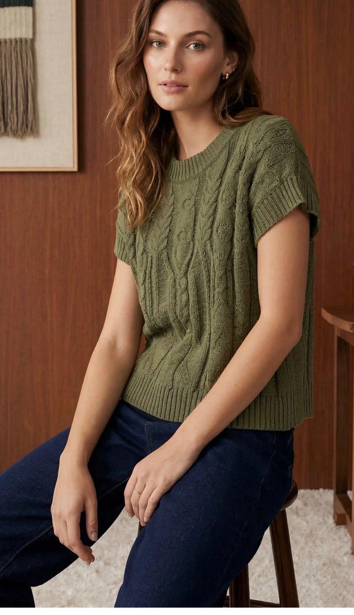 Louise’s Cable Knit Sweater