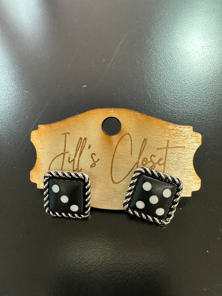 Bunco Babe Dice Earrings