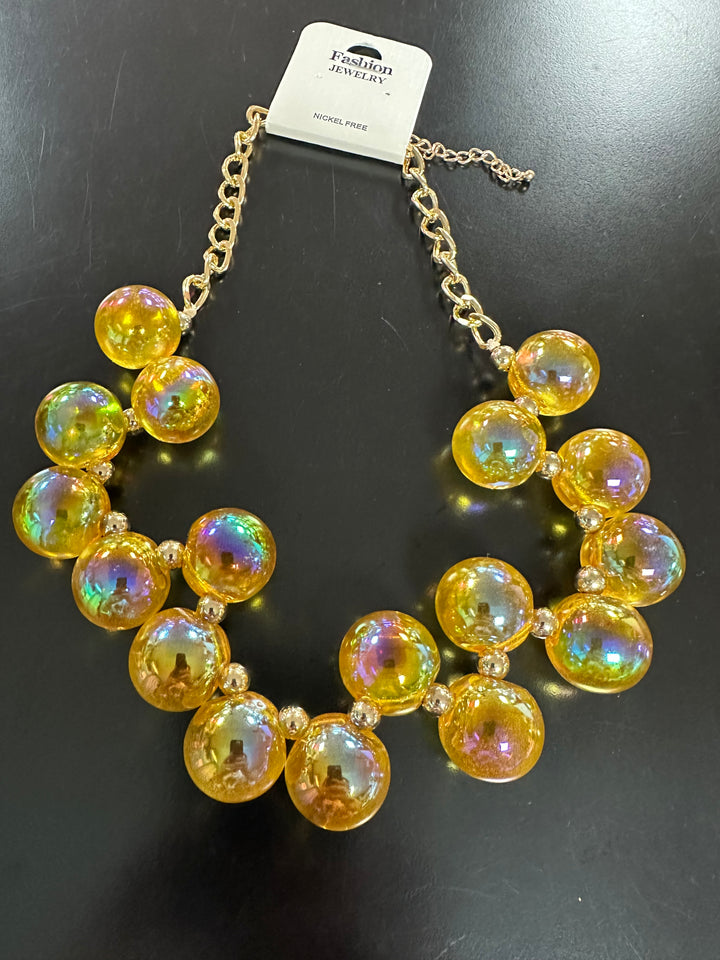 Angie’s Big Ball Necklaces