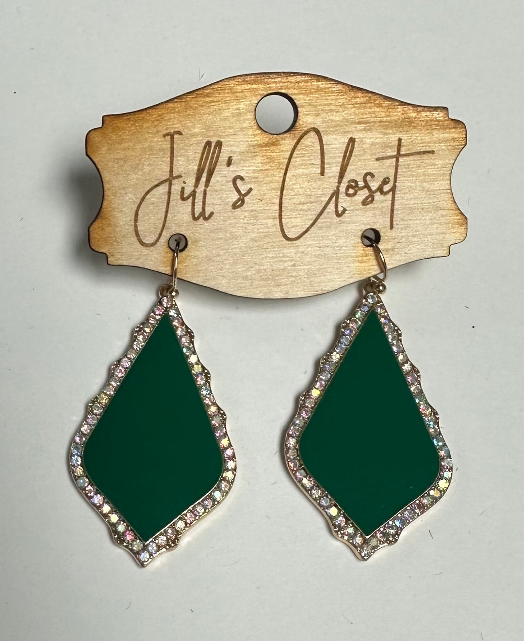 Emerald Green Earrings