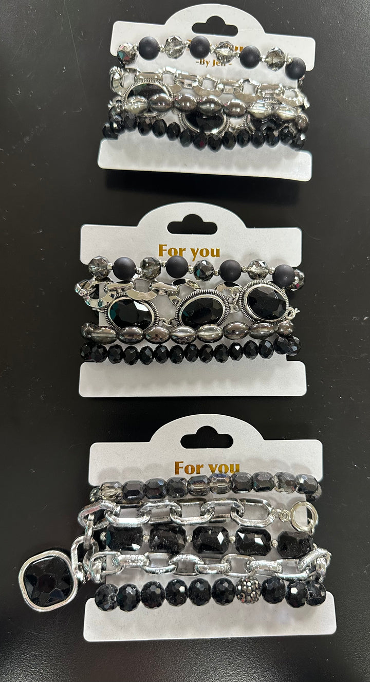 5 Bracelet Stacked Sets