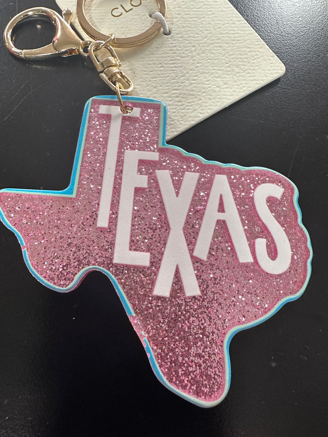 Texas Acrylic Key Chain