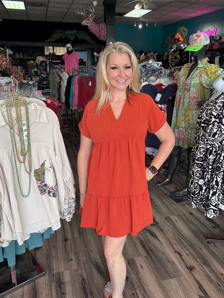 Pumpkin Spice Dress