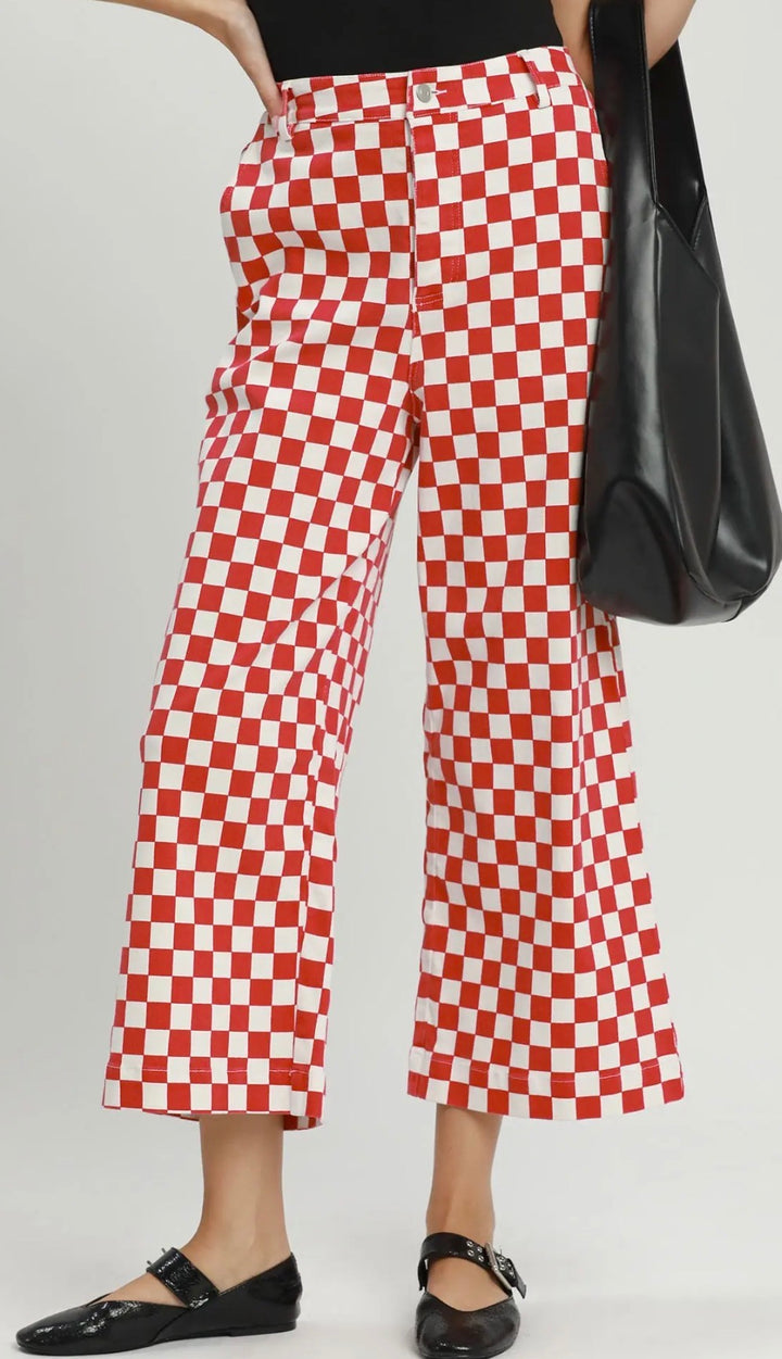 Checkered Flag Jeans