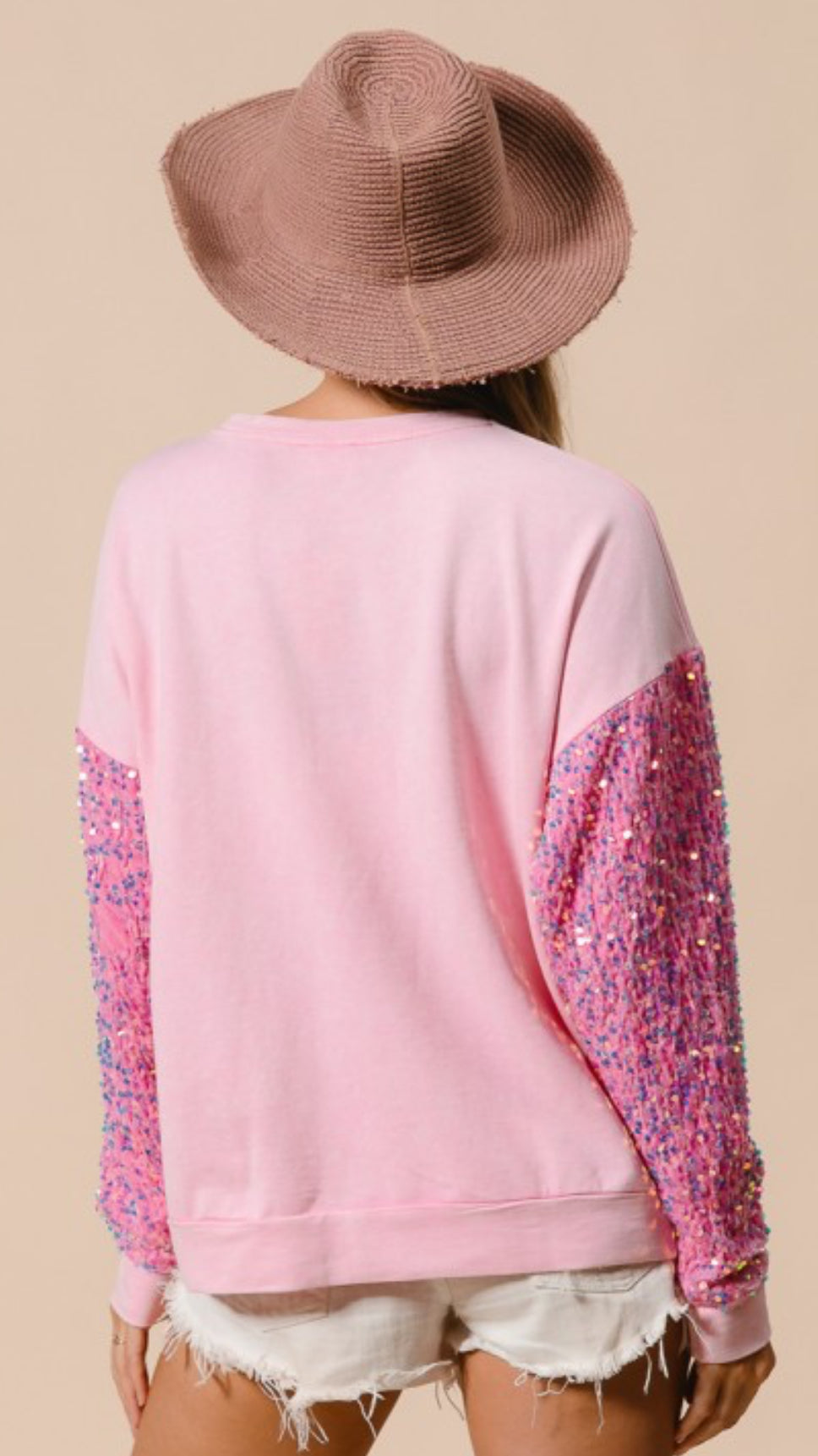 Pink Santa Sweater