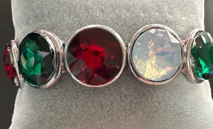 Rd. Faceted Stone Bracelets