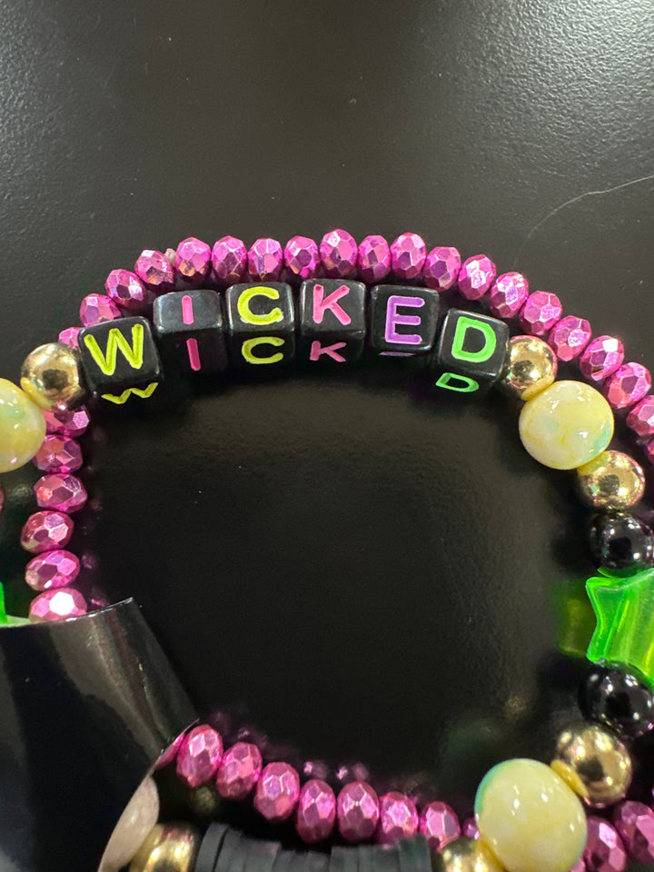 Halloween “Words” Bracelet pair