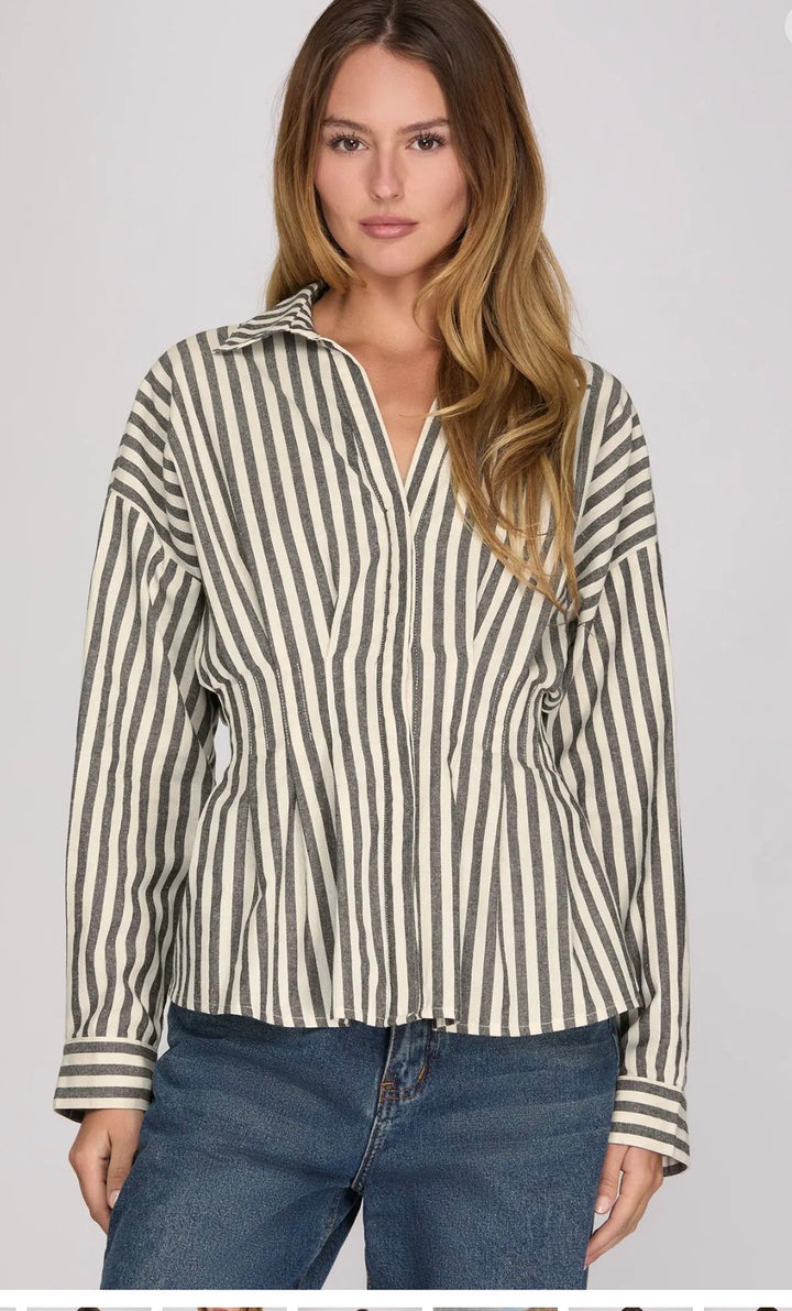 Emma’s Striped Blouse