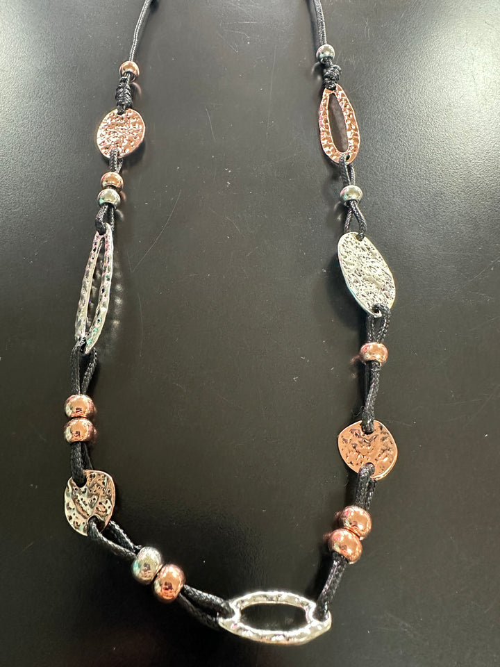 Silver & Copper Necklace