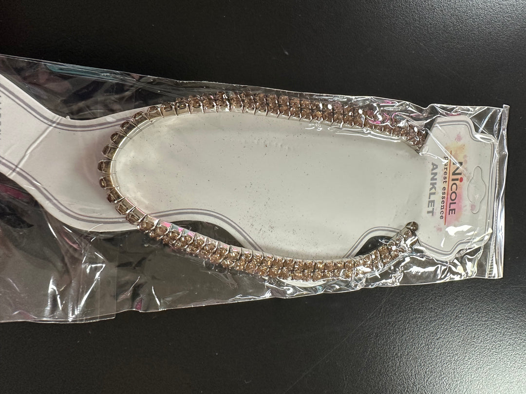 Rhinestone Ankle Bracelet
