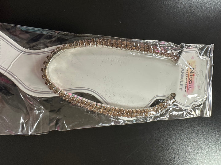 Rhinestone Ankle Bracelet