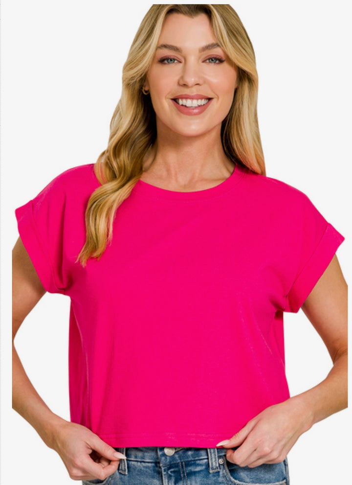 Meg’s Cropped Tee
