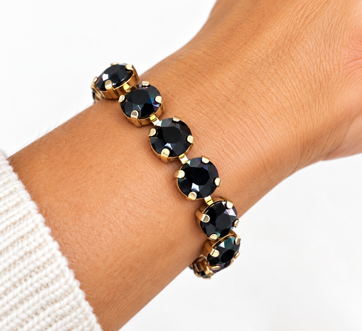 Bling Faceted Stone Bracelets