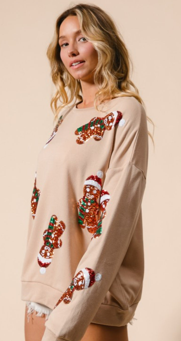 Gingerbread Man Sweater