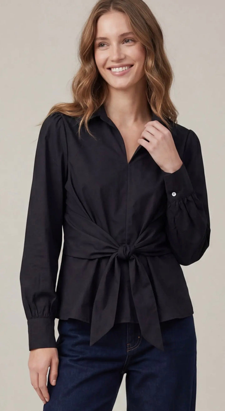 Jennifer’s Front-Tie Blouse