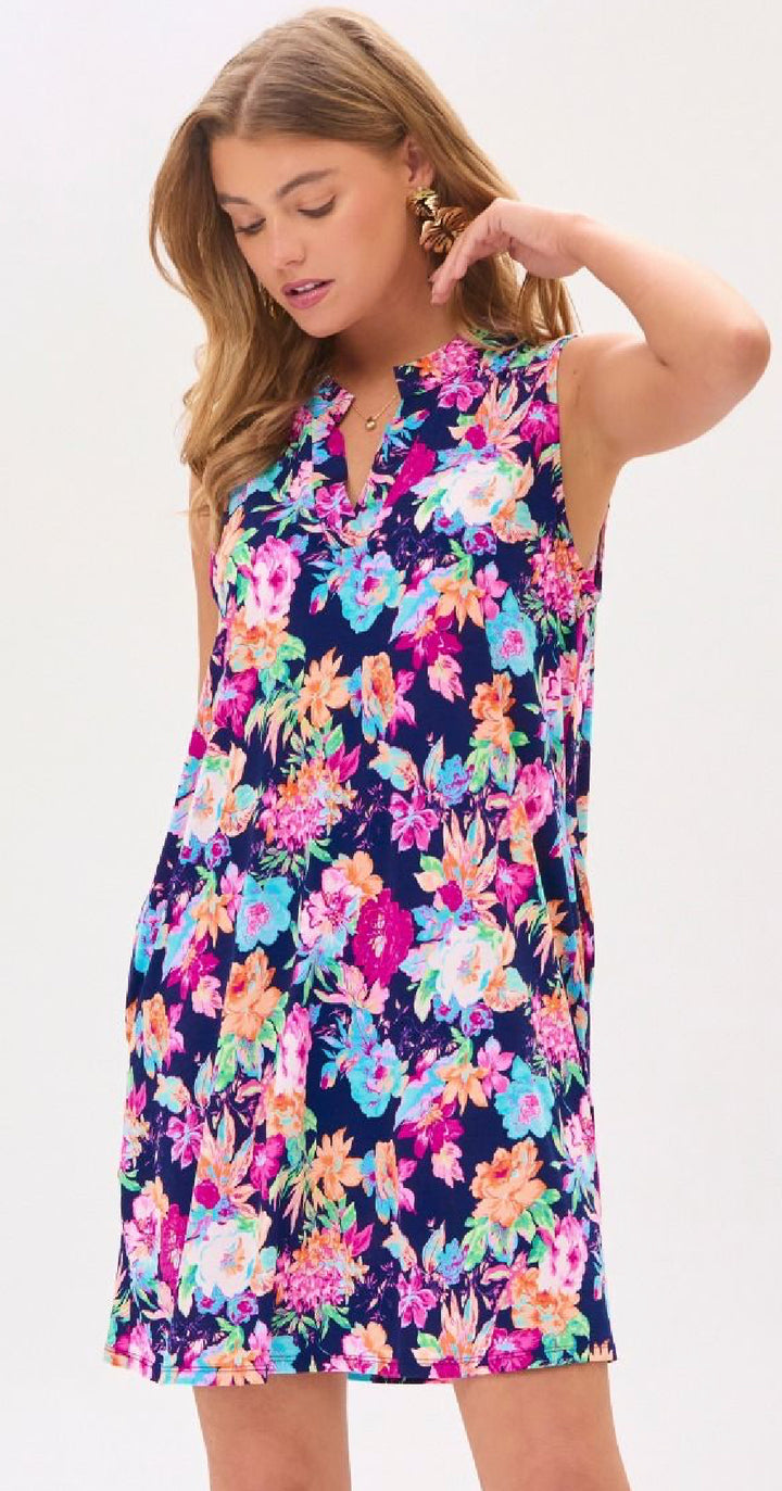 Midnight Flowers Dress
