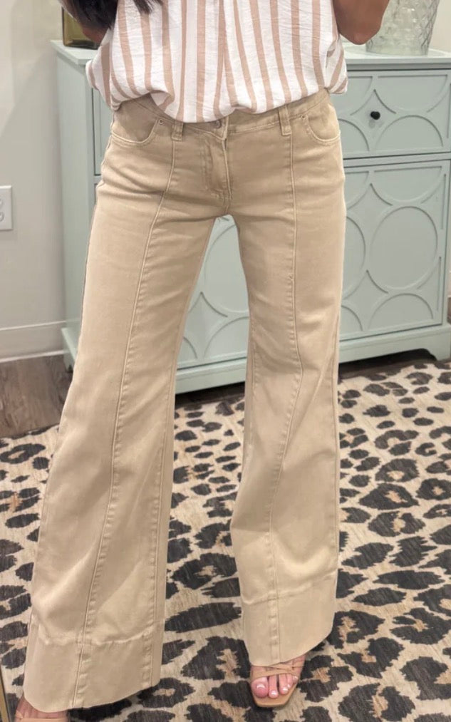 Colored Denim Pants