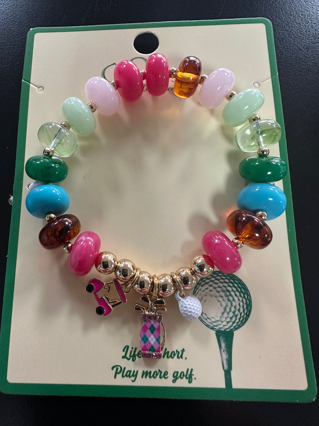 Golf Earrings, Necklaces or Bracelets