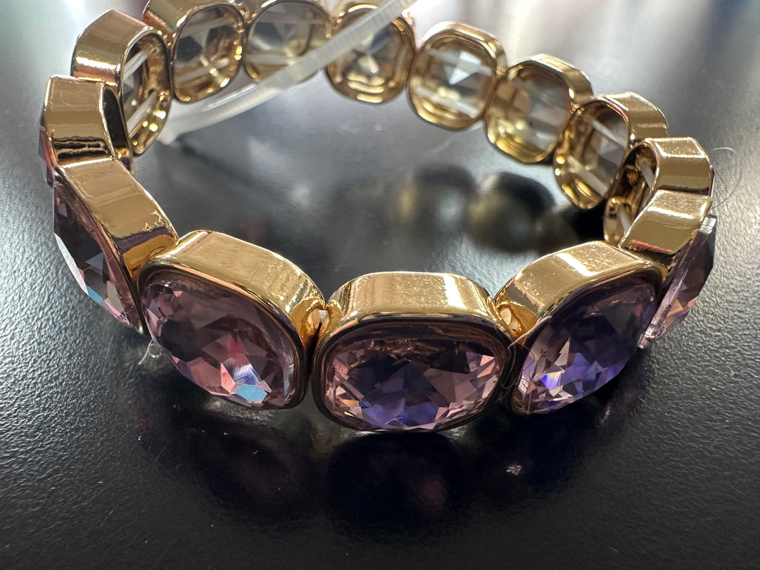 Jewel toned Bangle Bracelets