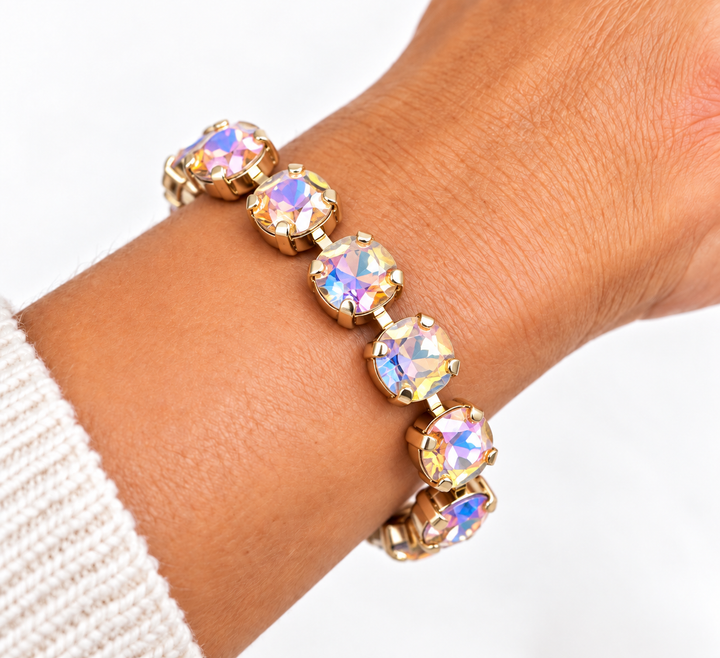 Bling Faceted Stone Bracelets
