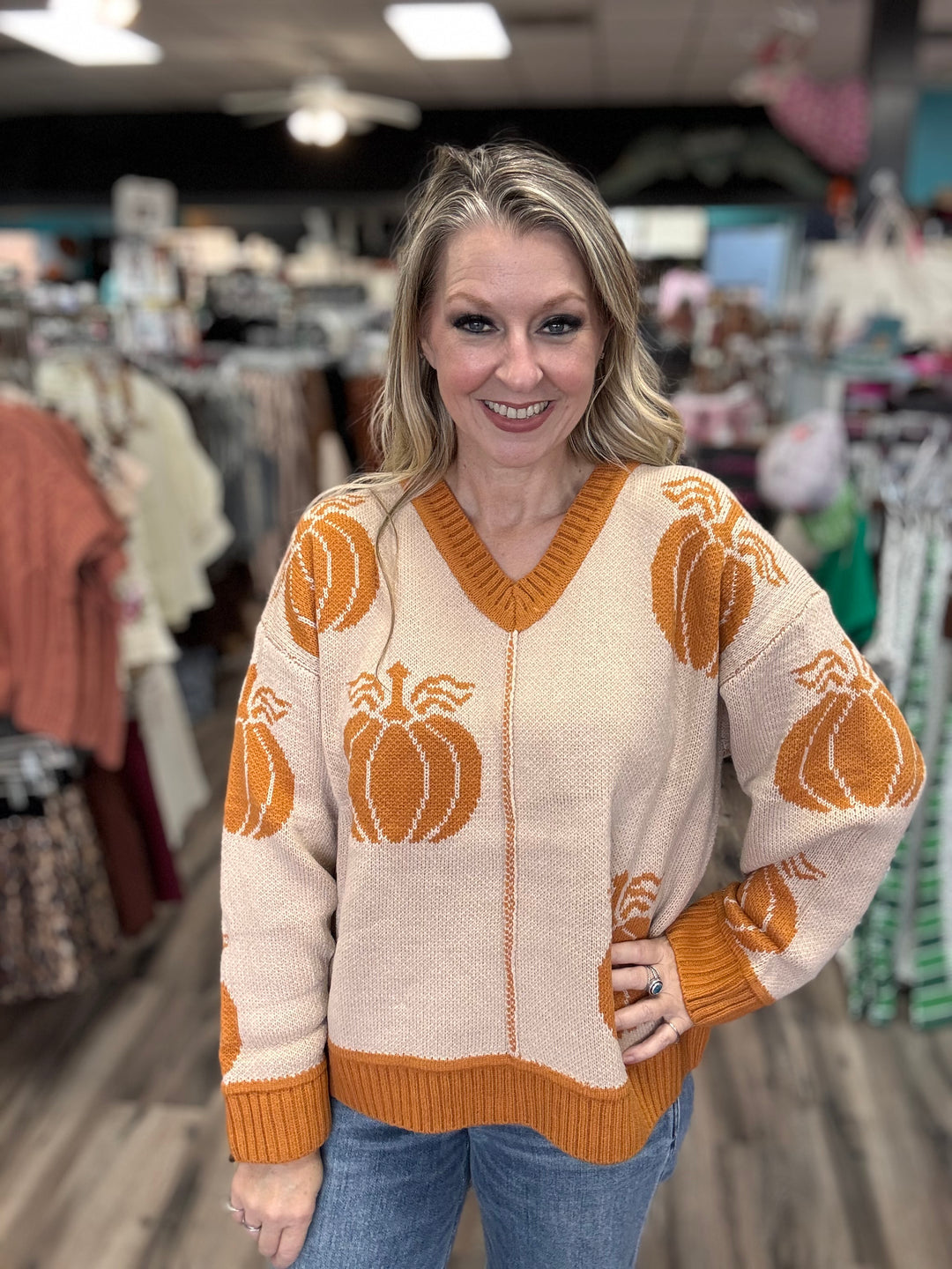 Pumpkin Spice Pullover