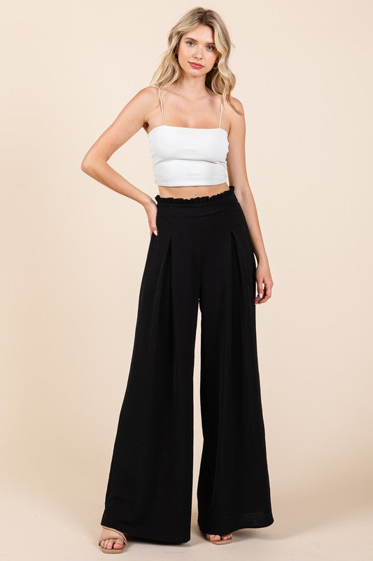 Wide leg pants