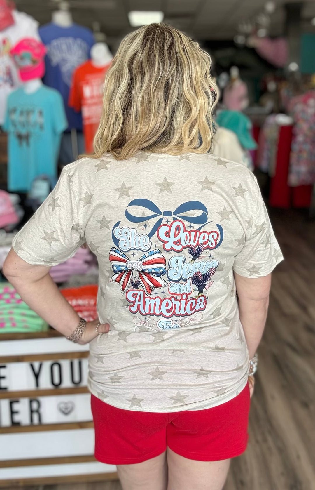 She Loves Star Tee
