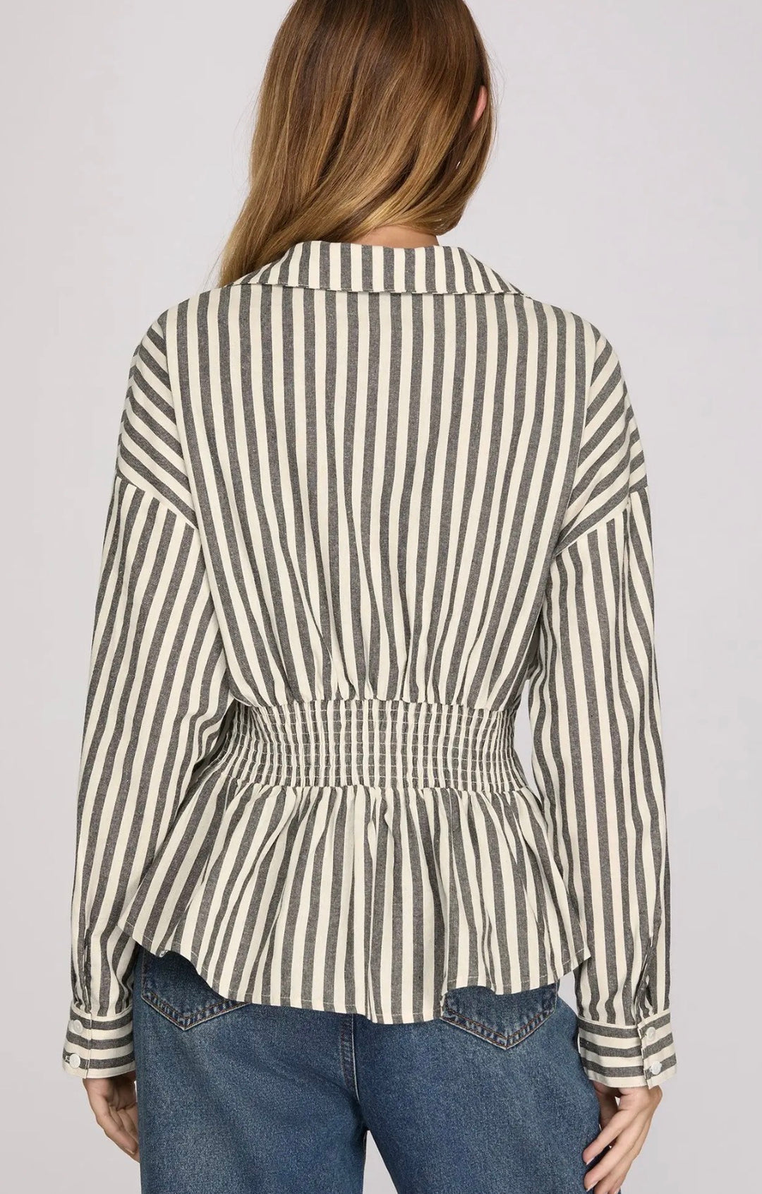 Emma’s Striped Blouse