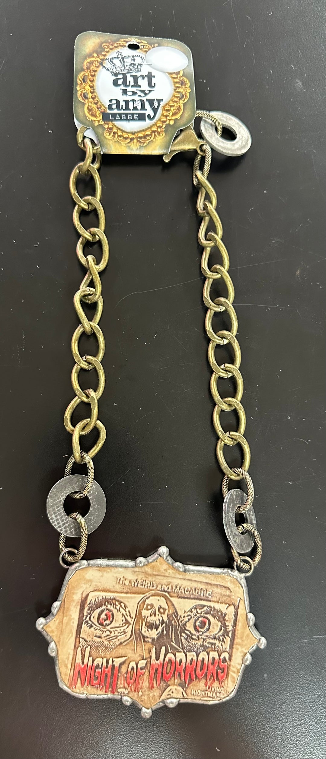 Art by Amy Halloween Necklace
