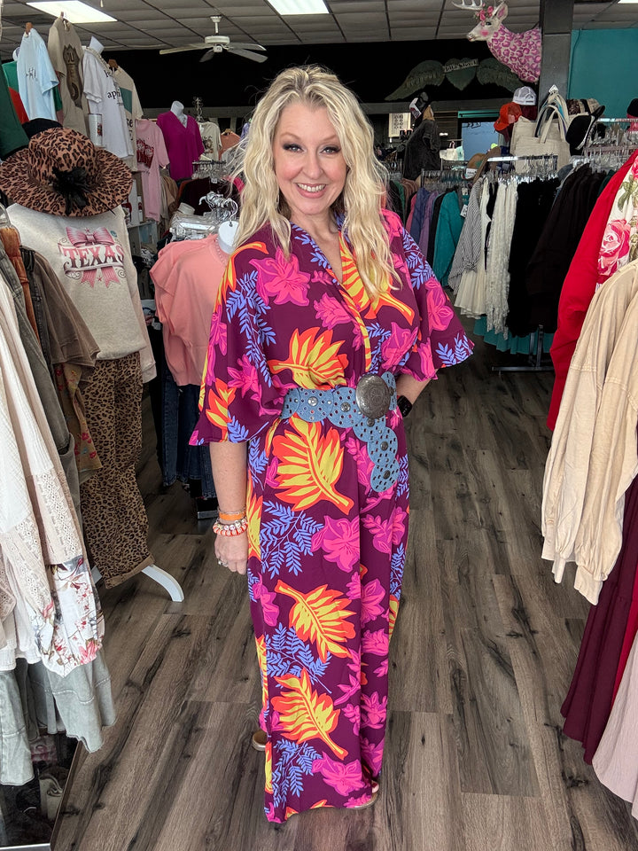 Plum Crazy Jumpsuit